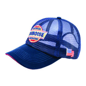 trucker mesh fabric hat