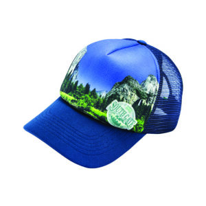 Sublimated front trucker hat